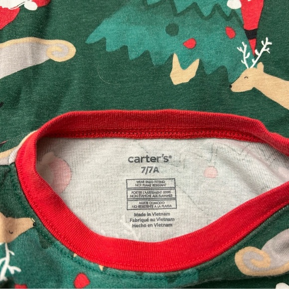 CARTER’S Christm Jammies Matching Set - Picture 6 of 6